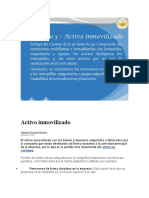 Activo inmovilizado: concepto, clasificación y amortización