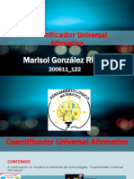 Cuantificador Universal Afirmativo - Diapositivas