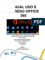 Anexo 2 Manual de Ingreso e Uso Office 365 Docentes