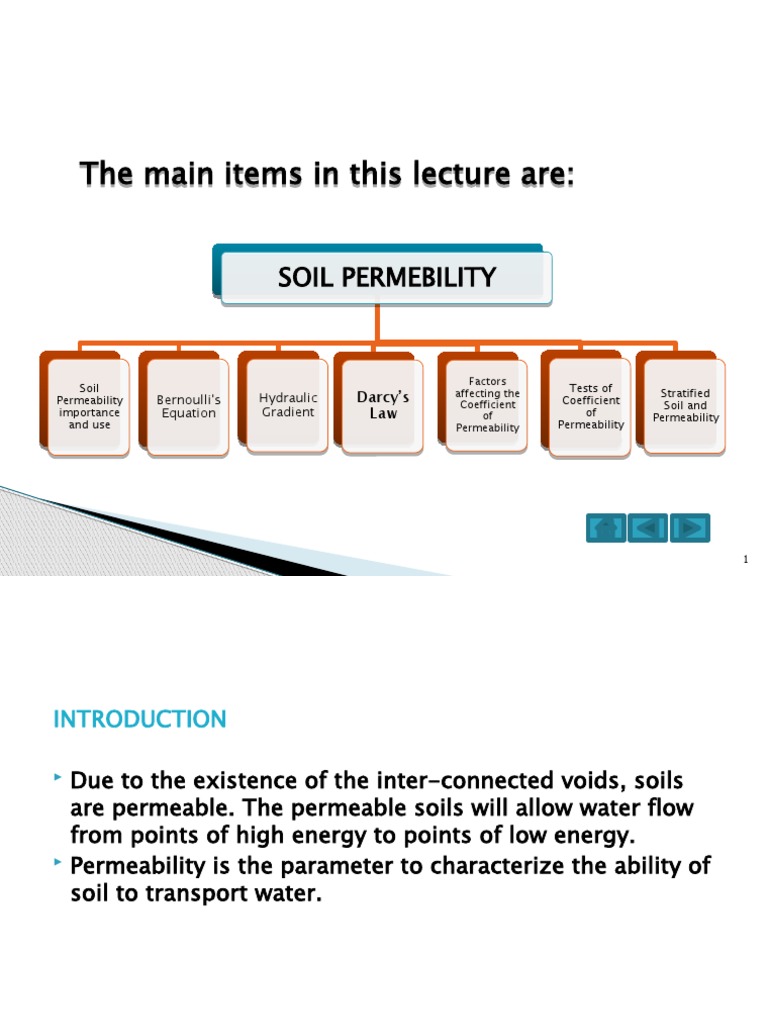 Factors Influencing Soil Permeability | PDF | Soil Mechanics | Porosity