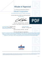 Stäubli Corporation 0011849-QMS-ENGUS-ANAB