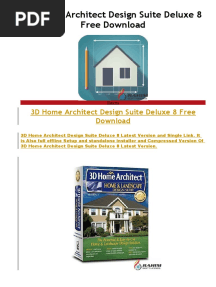 3D Home Architect Design Suite Deluxe 8