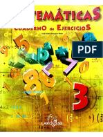 Matemáticas Cuaderno de Ejercicios 3