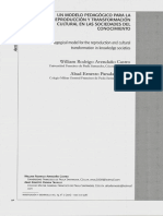 Modelo Pedagógico para La Transformación Cultural PDF