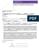 FORMATO-Autorización de Registro e Inscripción de MAYOR de Edad PDF