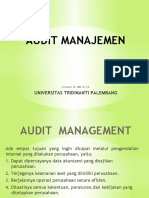 MANAJEMEN AUDIT