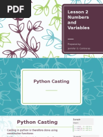 Lesson 2  String in Python