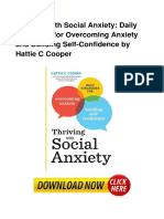 Thriving With Social Anxiety Daily Strat PDF