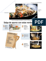 Recetas verduras al wok