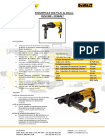 Ficha Tecnica Dewalt - d25133k PDF