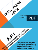 Tecnologias Api S