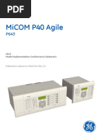 Micom P40 Agile: Ge Grid Solutions