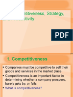 1.2. Competitiveness, Strategy, and Productivity