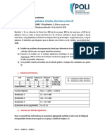 Taller 2. Método Algebraico, Simplex, Dos Fases y Gran M - COMPLETO PDF