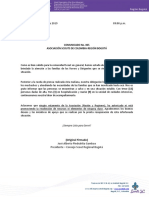 Comunicado 005 Accidente Cajamarca