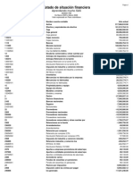 Estado de Situación Financiera