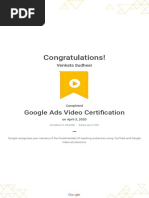 Google Ads Video Certification _ Google