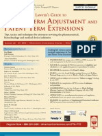 ACI Patent Term Adjustment and Patent Term Extension Conference 2011