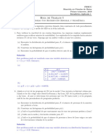 Hoja de Trabajo 05 - Variables Aleatorias Binomial y Geometrica - Solucion PDF