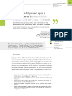 Percepción Del Paisaje, Agua y Ecosistema. Aguirre, Lopéz, Bolaños, Gonzales y Buitrago PDF