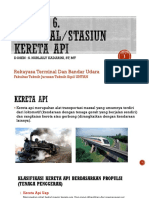 Kuliah 6. Stasiun Kereta Api