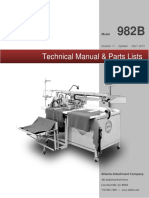 Technical Manual & Parts Lists: Model