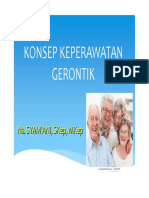 Konsep Gerontik