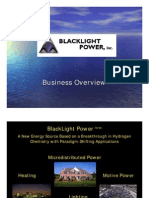 Black Light Power Presentation