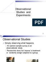 Observational Studies and Types