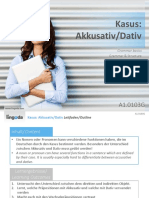 A1.0103G Cases Accusative and Dative