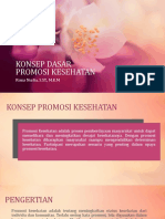 Konsep Dasar Promkes