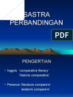 Pengertian Sastra Bandingan