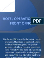 Hotel Operation Front Office