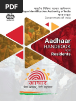 Aadhaar Handbook 2020 @sapost