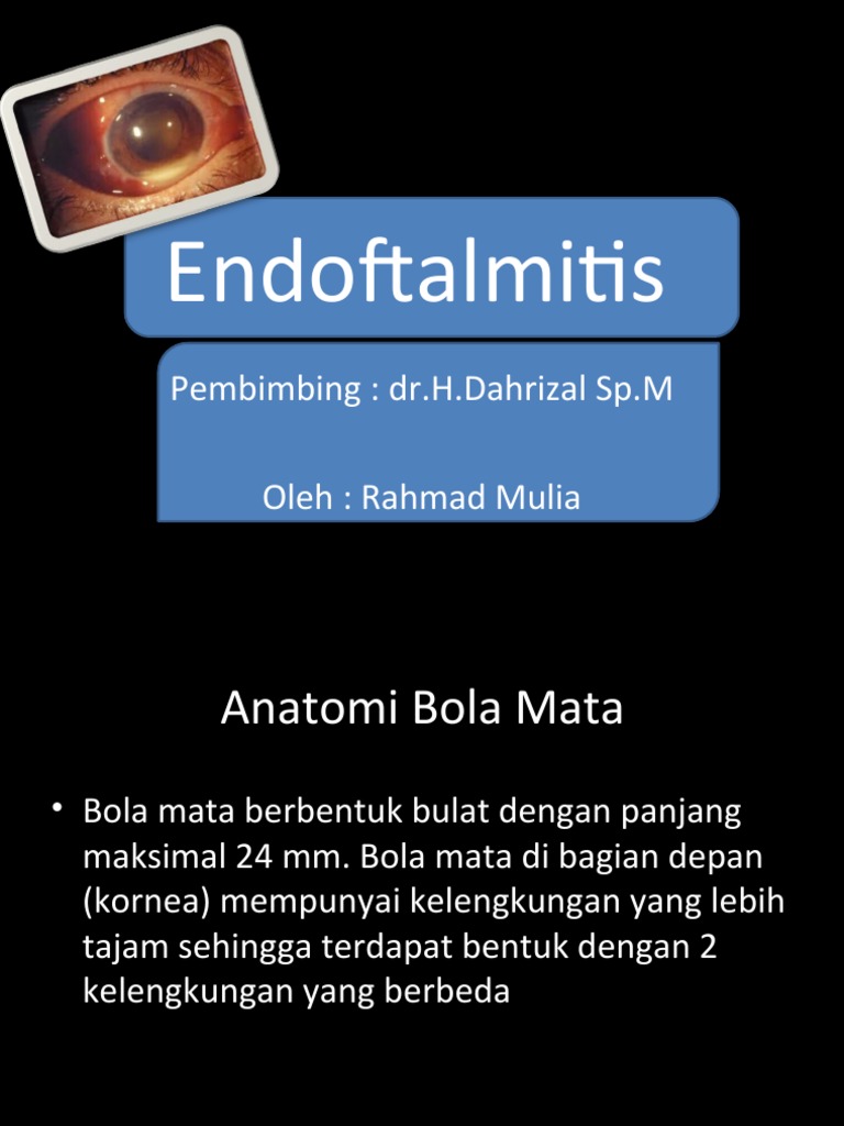Endoftalmitis | PDF