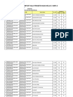 Format Import Nilai Pengetahuan Kelas X Mipa 3