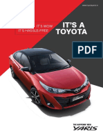 The stylish new Toyota Yaris: Powerful performance and reassuring safety