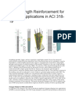 High Strength Reinforcement For Seismic Applications in ACI 318-19