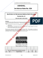 PWA IAN 024 Rev A1 - Specification For Mechanically Stabilised Earth Structures