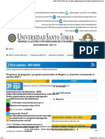 Pregrado Santo Tomas Pagina Inicio