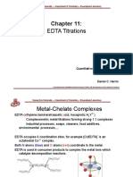 EDTA Titrations: Quantitative Chemical Analysis Eighth Edition