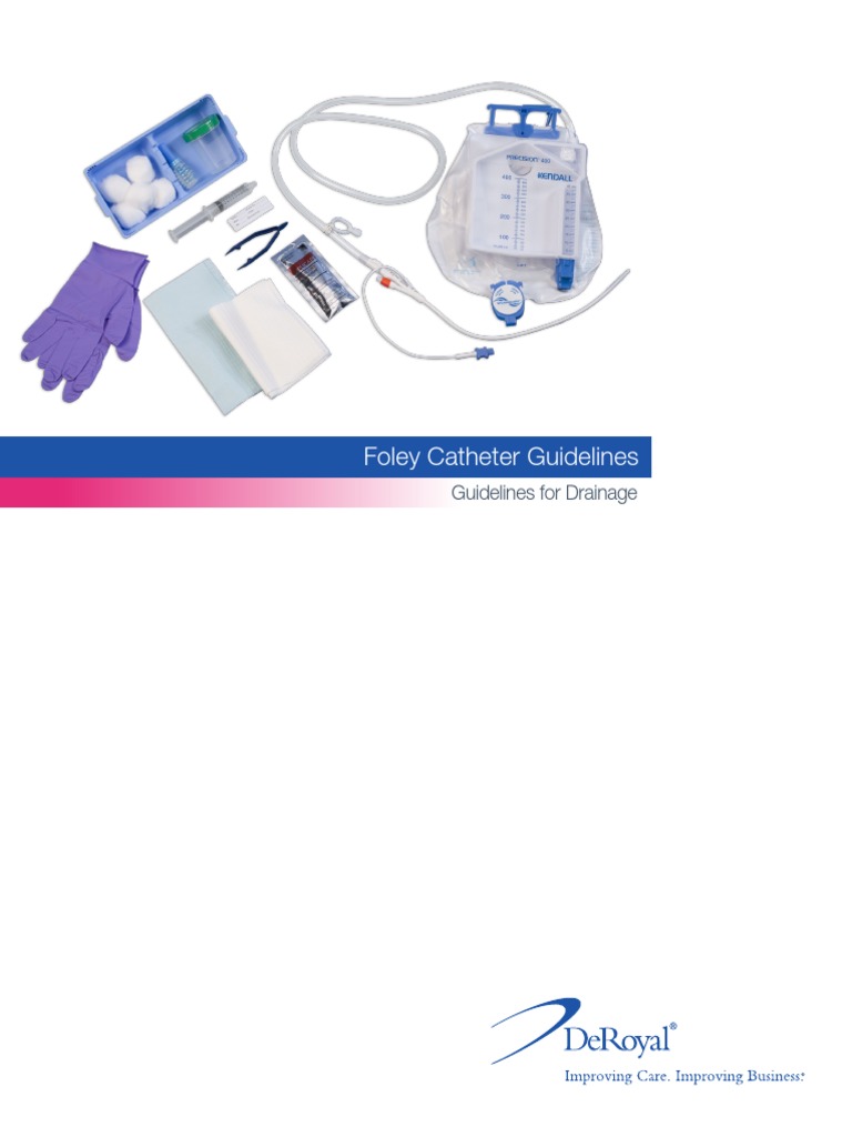 0 2335 Foley Catheter Guidelines PDF Balloon Catheter