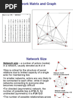 Network Matrix and Graph