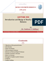 CE 370-Lecture-22 (Introduction and Design of Axially Loaded Short Columns) (Read-Only) PDF