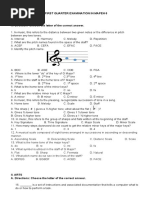 SECOND QUARTER  EXAM IN MAPEH 6-TOS