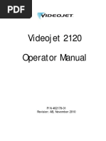 Videojet 2120 Operator Manual Us PDF