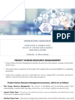 HUMAN RESOURCE PROJECT GUIDE