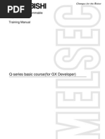 PLC Training ManualQ Series Basic Course (For GX Developer) E