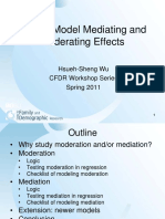 How to Model Mediating and Moderating Effects PDF