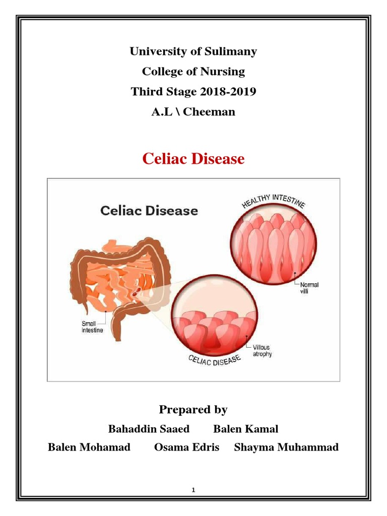 Celiac Disease | PDF | Coeliac Disease | Gluten Free Diet